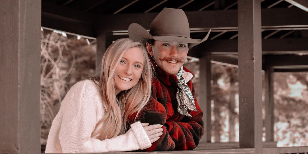 Photo of Clay & Bailey Johnson - owners of Double J Decorative Concrete