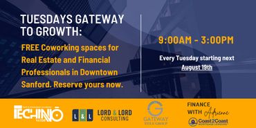 FREE COWORKING OFFICE FOR REAL ESTATE PROFESSIONALS