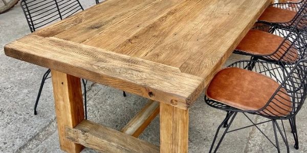 Long farmhouse style table