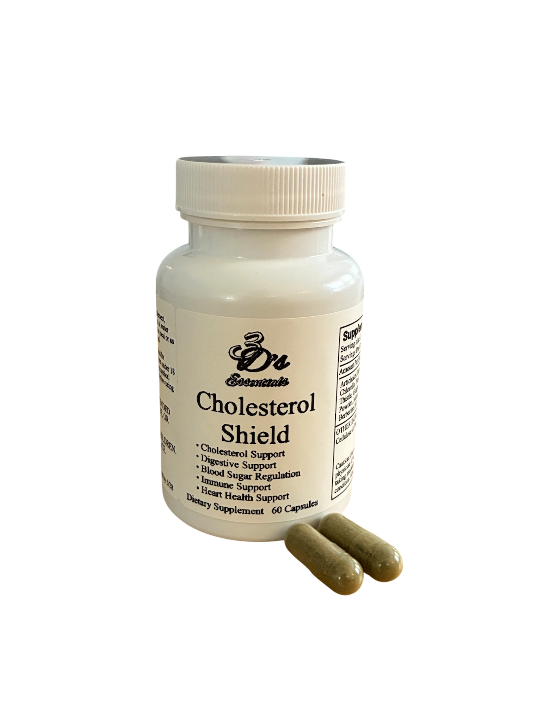 3D's Essentials Cholesterol Shield Supplement