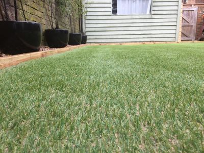 Artificial lawn, eastbourne, east sussex, fake turf, fake lawn, artificial lawn installation