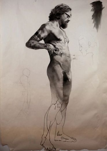 The Incredulity of Michael Scoggins
Jason Lee Gimbel
Figurative
Drawing
Charcoal
Newsprint