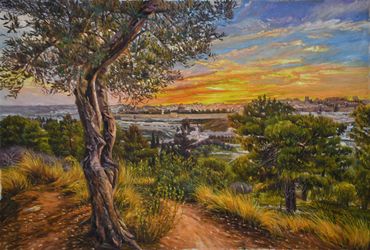 The sunset at Jerusalem
Oil on Canvas
65 x 92 cm
Sold