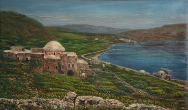 Lake Tiberias
Oil on Canvas
70 x 120 cm
Sold
