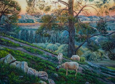 The blessed land of Jerusalem
Oil on Canvas
60 x 80 cm
Sold