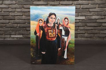 The proud women of Palestine
Oil on Canvas
60 x 80 cm
