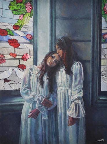 Prisoners in the Palace
Oil on Canvas
70 x 100 cm
