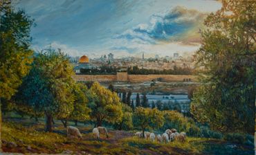 Quiet sunset in Jerusalem
Oil on Canvas
63 x 104 cm
Sold