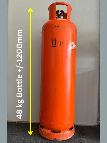 48 Kg Gas Bottle Refill (Height 1200 mm)