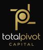 Logo of Total Pivot Capital with stylized gold and black design.