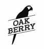 Logo of Oak Berry with a bird on a branch.