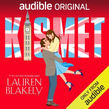 Amazon Audible Original Kismet by Lauren Blakely cover illustration by Monika Roe.