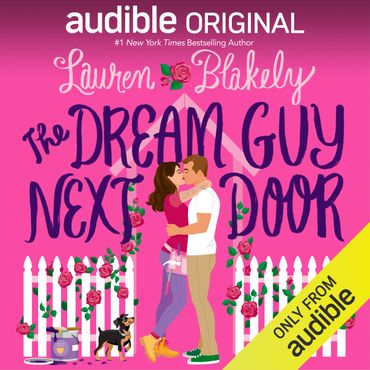 the dream guy next door lauren blakely monika roe illustration amazon audible original cozy romance 