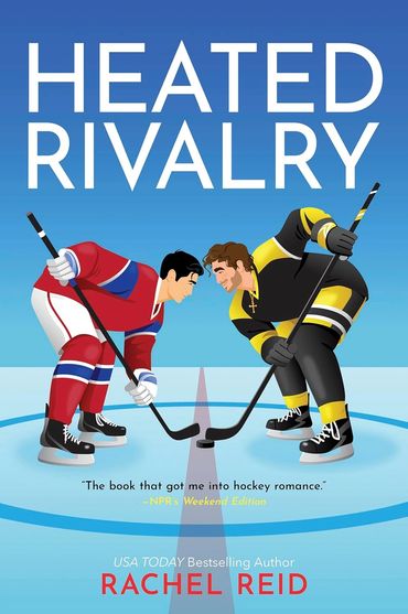 spicy gay hockey romance Heated Rivalry, book 2, Game Changers, Rachel Reid, illustrated, designed M