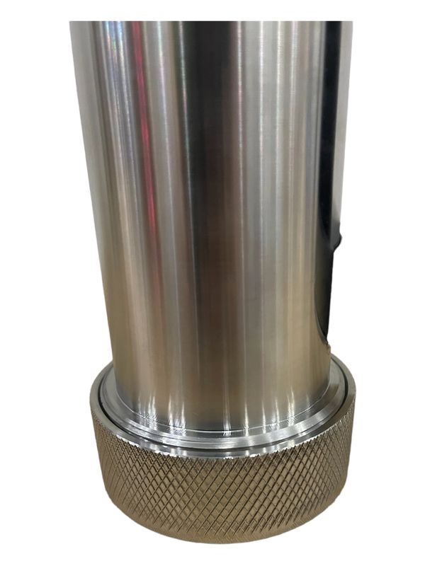 Oil sample collection canister made in Vietnam. 
