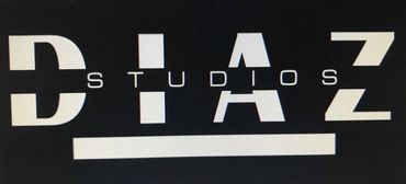 Logo of DIAZ Studios with bold text and a horizontal line.
