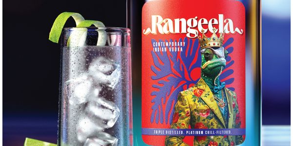 BOTTLE OF RANVEER SINGH'S RANGEELA VODKA