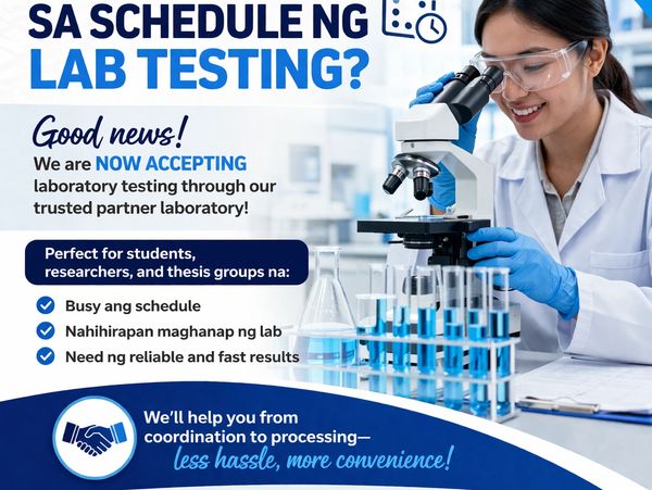 Scientist in lab with microscope promoting trusted laboratory testing services.