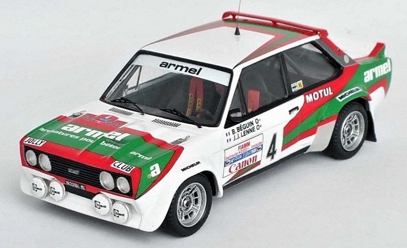 Trofeu 1/43 Scale RR.ca01 - Fiat 131 Abarth 1st Criterium Molson Du Quebec 1977
