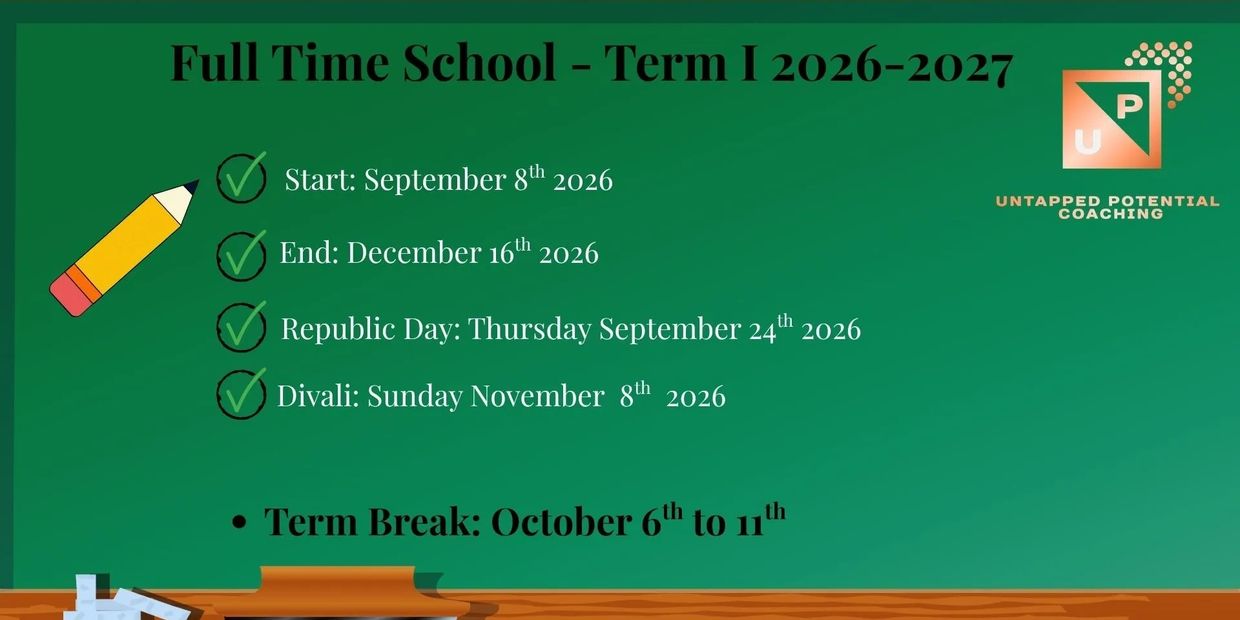 School term dates and holidays for 2026-2027.