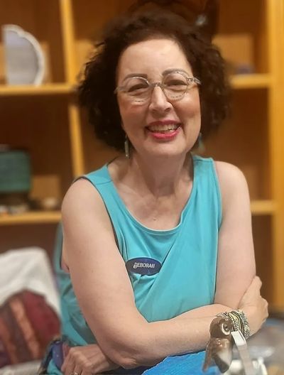 Deborah at Crazy Wisdom Bookstore