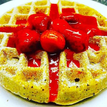 Vegan Gluten Free Belgian Waffle