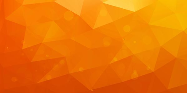 Abstract geometric background with warm orange hues and polygonal shapes.