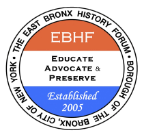 EAST BRONX HISTORY FORUM