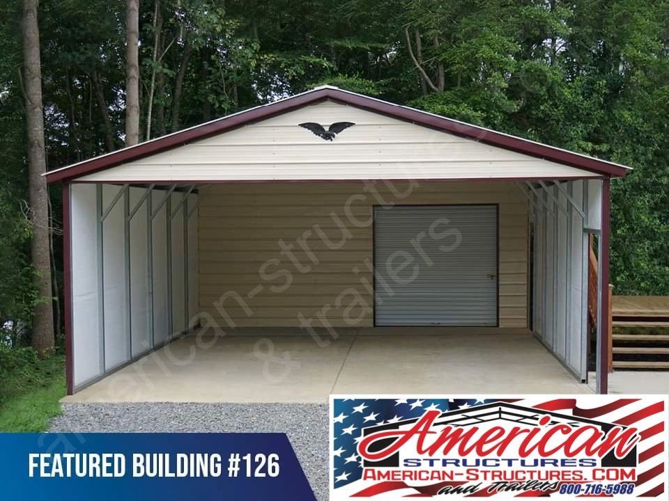 #126 - 24X40X9 COMBO UNIT - ON SALE NOW - LOW AS $1508 DOWN!
