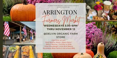 @Delvin Organic Farms in the heart of Arrington’s historic agricultural district at Cox & Patron Rd 