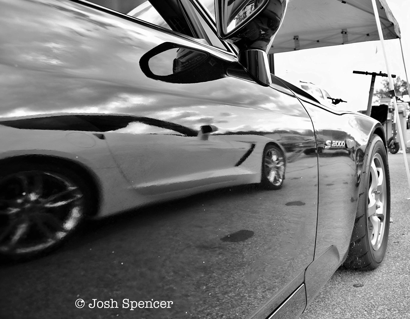 VIR Motorsports Photography Josh Spencer Black and White Virginia International Raceway