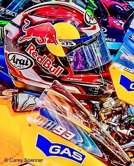 Marc Marquez MotoGP World Champion #93 bike helmet