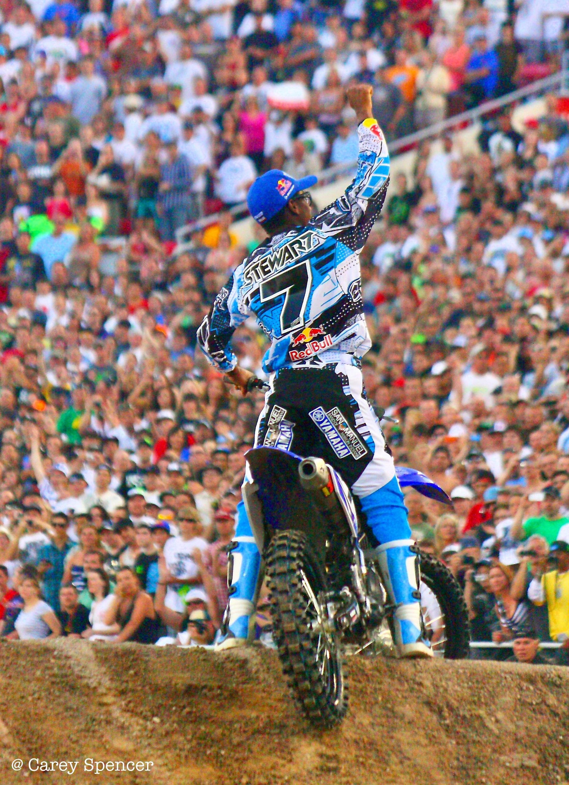 James Bubba Stewart Motocross and  Monster Energy Supercross Champion