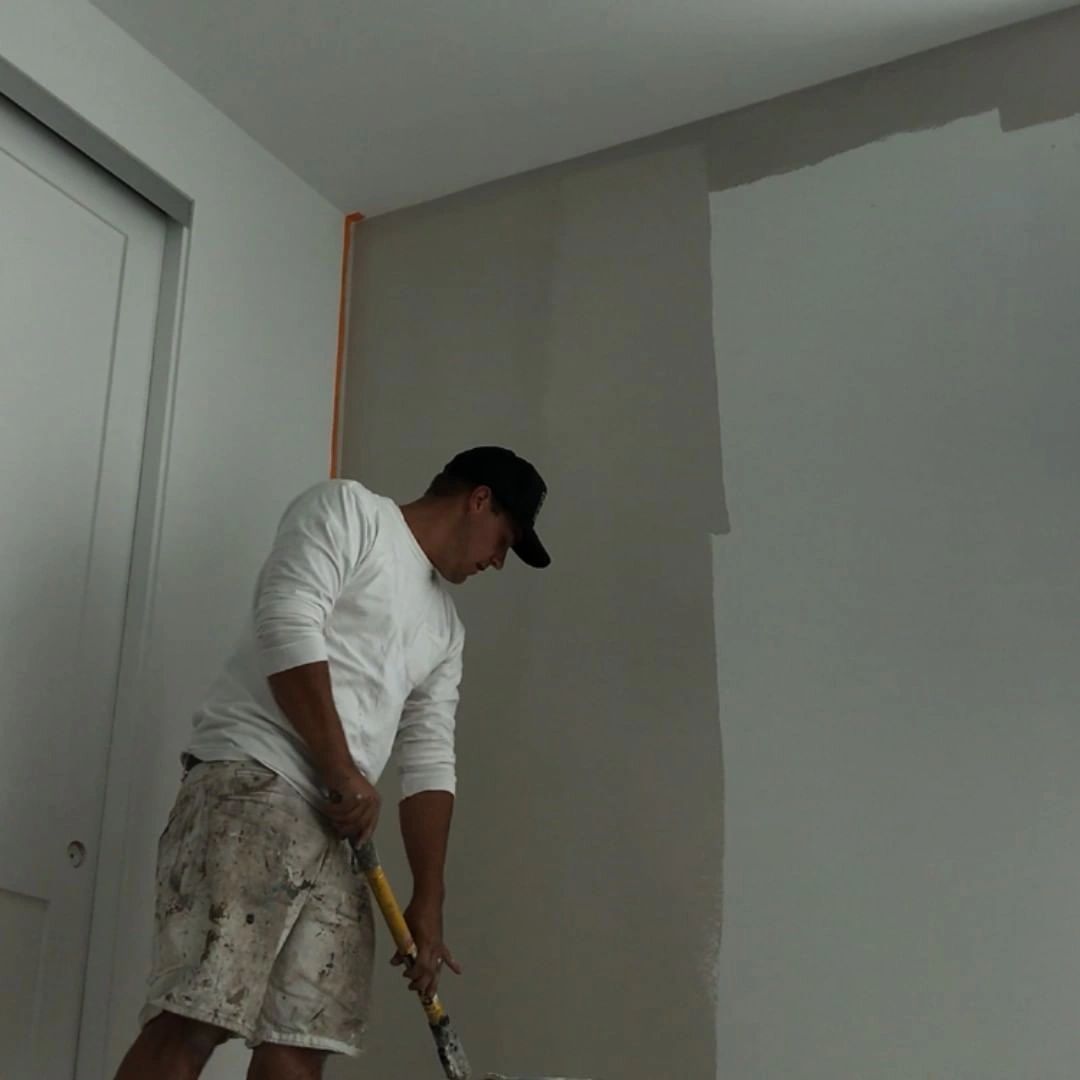 Changing Wall Color of a Room.