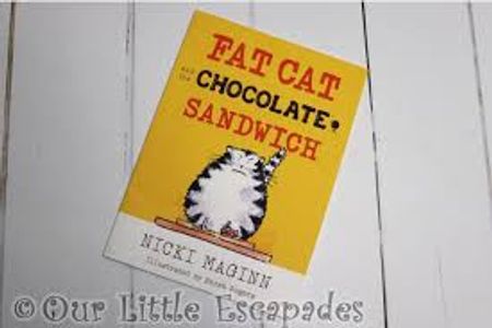Our Little Escapades website review of Fat Cat and the Chocolate Sandwich picture book