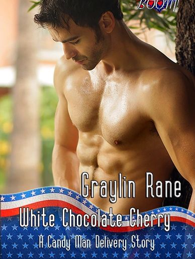 Cover of a romance novel featuring a shirtless man and patriotic theme.