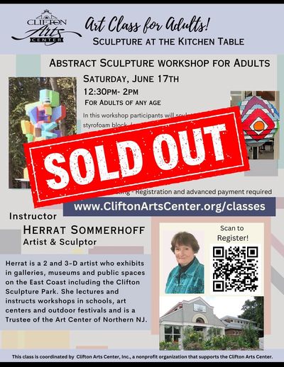 Art Class for Kids - Intro to Sculpture at the Clifton Arts Center