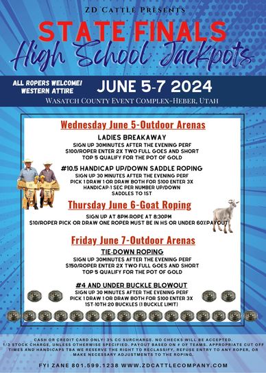 ZD Team Roping - ZD Cattle & Events