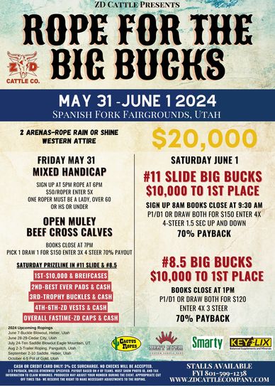 ZD Team Roping - ZD Cattle & Events