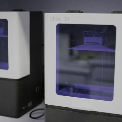 2 3D Printers side by side