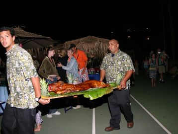 Whole Roasted Pig Luau Party
