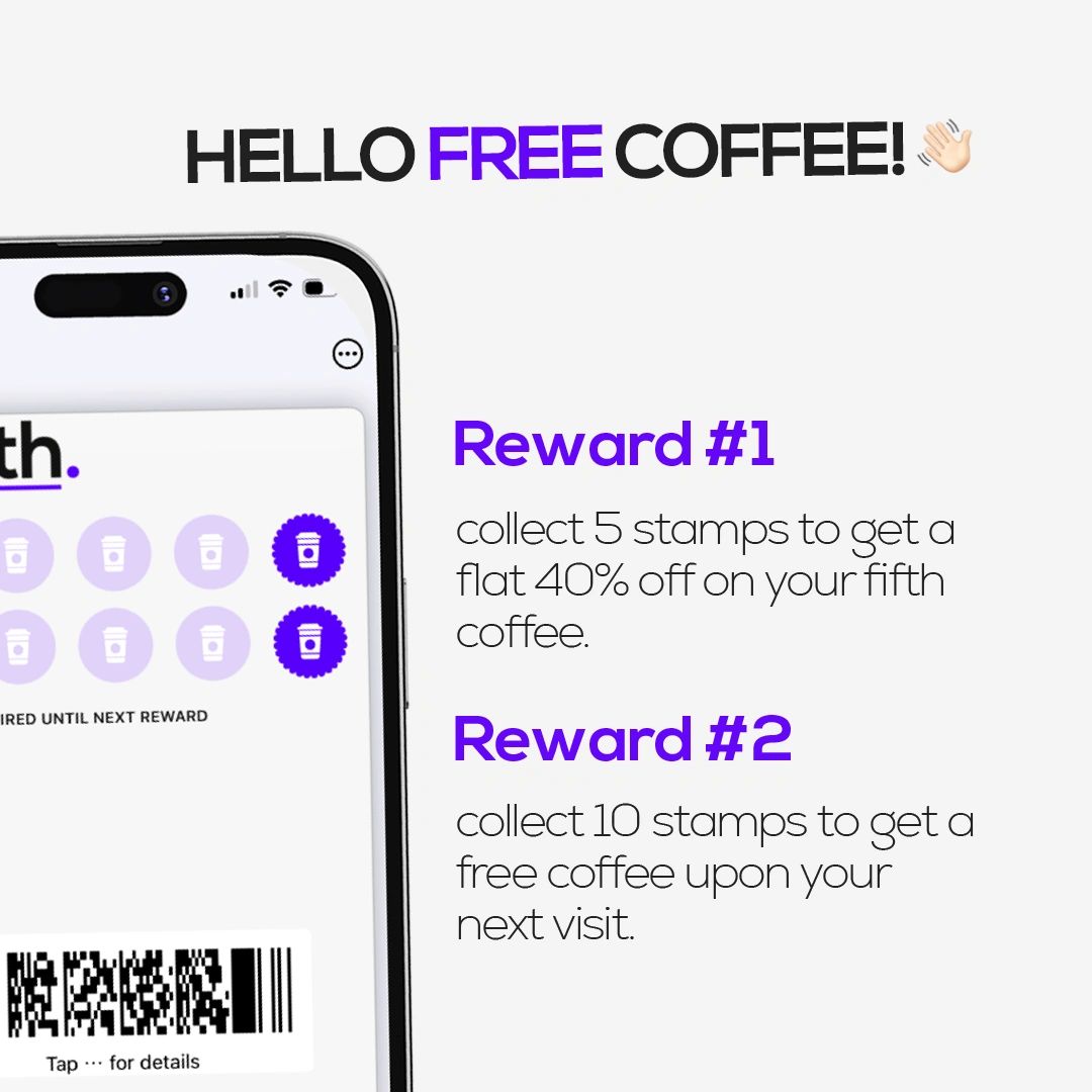 Froth's Loyalty Program - Free Coffee