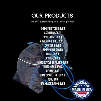 Motorcycle Covers, Custom Gear & Products