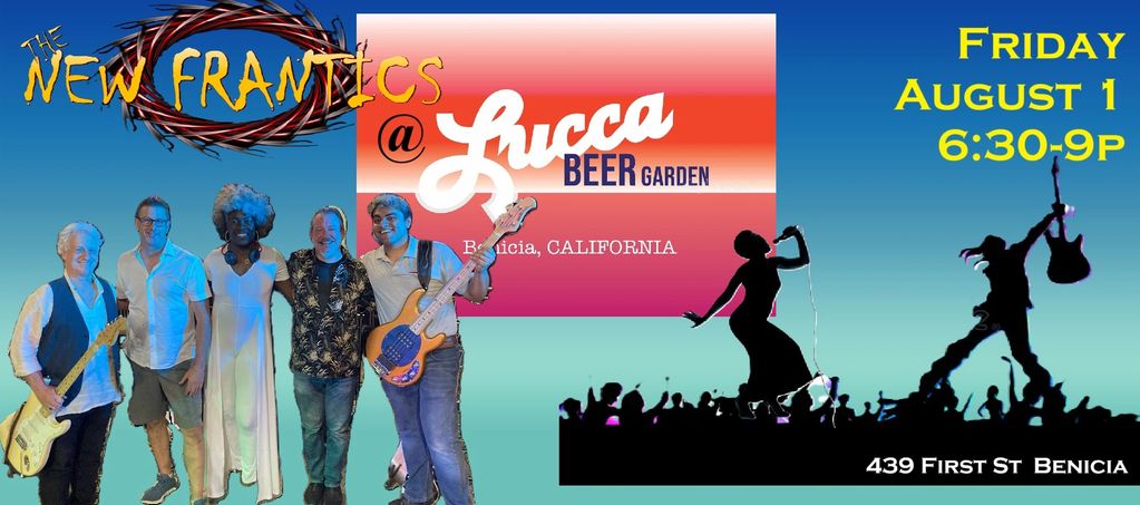 August 1st Friday night gonna be LIT at Lucca 