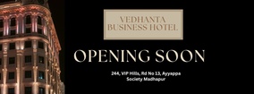 Vedhanta Hyderabad - Opening Soon!