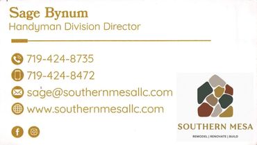Southern Mesa Handyman