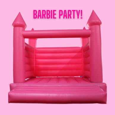 Pink Barbie CT bounce house rental