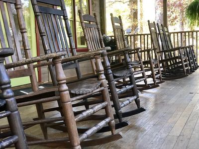 rocking chairs