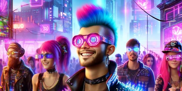 Punk Happy™️ LED Square