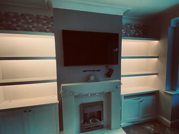 Make your fitted furniture stand out with LED lighting with no visible wiring and hidden switches.